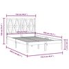vidaXL Рамка за легло, бор масив, 120х200 см