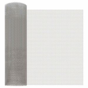 vidaXL Мрежест екран 40 x 200 cm 6 Mesh Неръждаема стомана 201