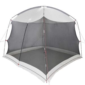 vidaXL Палатка с мрежа против комари с покрив Сив 320 x 320 x 218 см