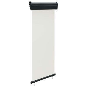 vidaXL Вертикална тента за балкон, 65x250 см, кремава