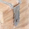 vidaXL Ракла за съхранение, 90x40x40 см, акациево дърво масив