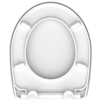 SCHÜTTE Дуропласт тоалетна седалка Soft-Close гланц RELAXING FROG
