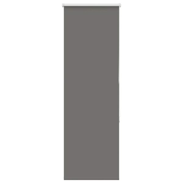 vidaXL Ролкова щора Blackout Сив 55x150 cm Ширина на плата 50,7 cm