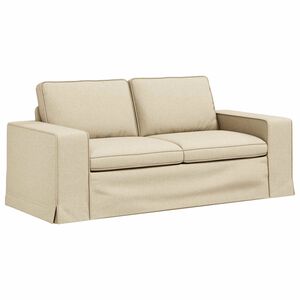 vidaXL Диван Крем 182 x 80 x 82 см текстил