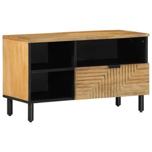 vidaXL TV шкаф кафяв 80x33x46 cm масивна дървесина манго