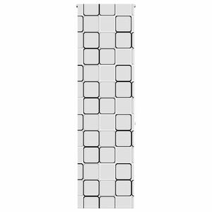 vidaXL Ролетна щора за баня 60x240 см Ширина на плата 56 см