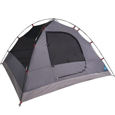 vidaXL Куполна къмпинг палатка, 6-местна, синя, водоустойчива