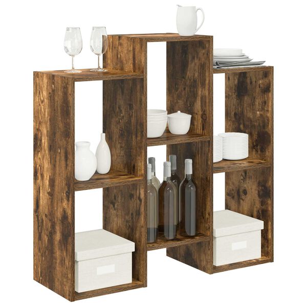 vidaXL Служебен шкаф Димян дъб 90 x 30 x 90 cm