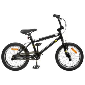 vidaXL BMX Велосипед 20 инча за деца над 9 години Черно