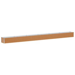 vidaXL Градинска повдигната леха Светло кафяво 582 x 50 x 36 см