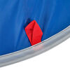 vidaXL Плажна палатка, лазурносиня, изскачаща, водоустойчива