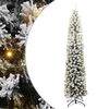 vidaXL С изкуствено коледно дърво с 300 LED светодиода Зелен 210 cm