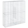 vidaXL Габионна кошница с покритие, 200x50x200 см, поцинковано желязо
