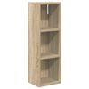 vidaXL Банен стенен шкаф Сонома дъб 20 x 16 x 62,5 см
