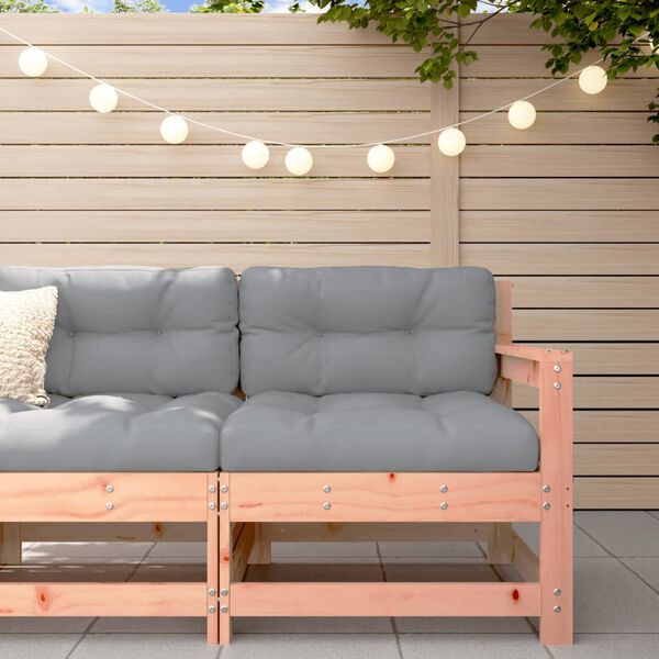 vidaXL Градински ъглов диван, дугласка дървесина масив