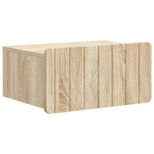 vidaXL Спален шкаф с монтаж на стена Дъб сонома 49 x 34,5 x 24 см
