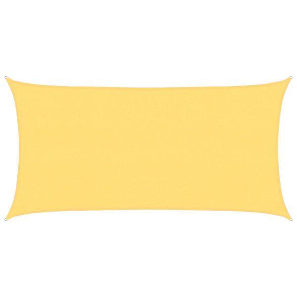 vidaXL Платно-сенник, 160 г/м², бежово, 2,5x4,5 м, HDPE