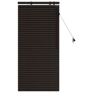vidaXL Венецианска щора Тъмен кафяв 65 x 130 см 35 mm