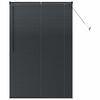 vidaXL Вертикални щори Черно 175 x 110 см Алуминий