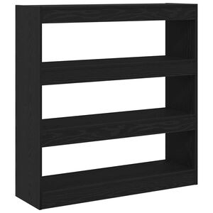 vidaXL Шкаф за книги 3 нива 100 x 30 x 103 см Инженерна дървесина