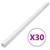 vidaXL Кабелен канал 40x25 мм 30 м PVC