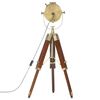 vidaXL Подова лампа тринога, масивно мангово дърво, 69 см