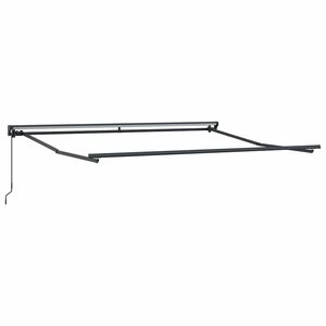 vidaXL Рамка за сенник Антрацит 3,5 x 2,5 m