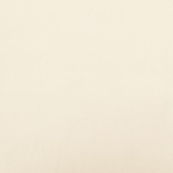 vidaXL Бар табуретки, 2 бр, кремави, кадифе