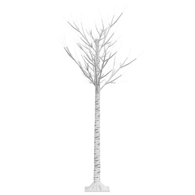 vidaXL Коледно дърво 140 LED 1,5 м синьо върба закрито/открито