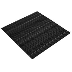 vidaXL Килимна плочка Сиви ивици 50 x 50 cm 20 бр. ПП и Битум