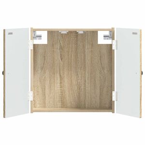 vidaXL Кабинет за дартборд BREDA Дъб сонома 52,5 x 10,5 x 53,5 см