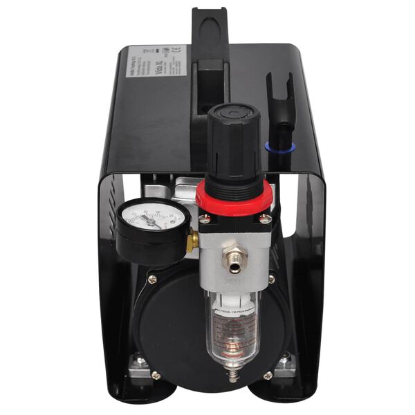 vidaXL Комплект аерограф и компресор с 3 пистолета