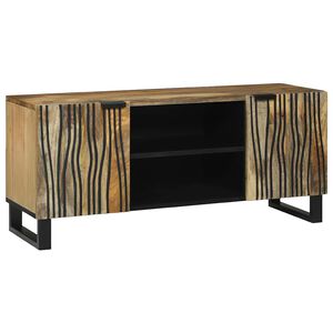 vidaXL ТВ Единици 105 x 33 x 46 см Кафяво Инженерна дървесина