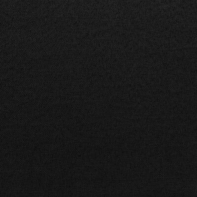 vidaXL Модулна табуретка с възглавница, текстил, черна