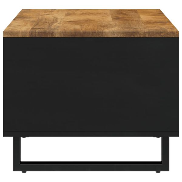 vidaXL Маса за кафе, 90x50x40 см, мангово дърво масив