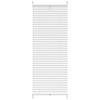vidaXL Плисирана щора, 40x150см, бяла