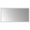 vidaXL LED огледало за баня Прозрачен 60 x 30 cm закалено стъкло
