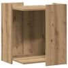 vidaXL Заграждение за котешка тоалетна 42x42x51 см инженерно дърво