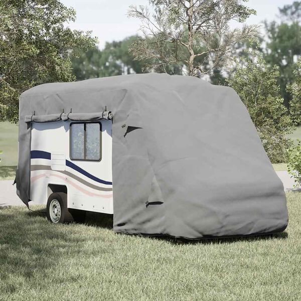 vidaXL Motorhome Covers Grey 570x235x275 cm Нетъкана материя