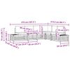 vidaXL Комплект дивани за открито 6 Брой Натурален и Бежов