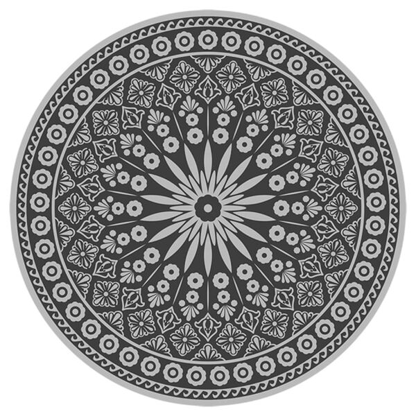 Esschert Design Килим за открито, диам. 170 см