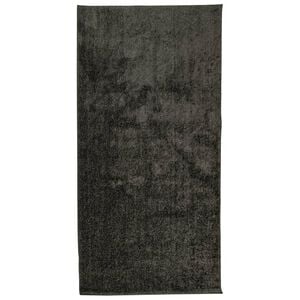 vidaXL Килим ISTAN с дълъг косъм, лъскава визия, антрацит, 100x200 см