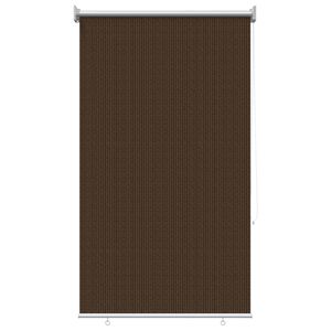 vidaXL Външна ролетна щора с блокировка на UV 90% Кафяво 60 x 140 cm