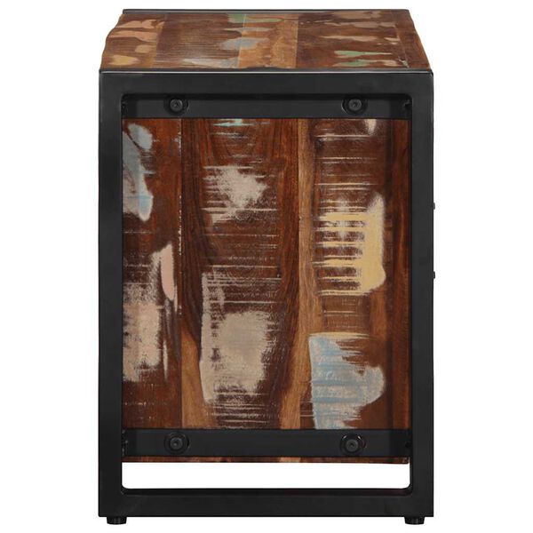 vidaXL ТВ шкаф 80x30x40 cm Масивна дървесина Възстановена