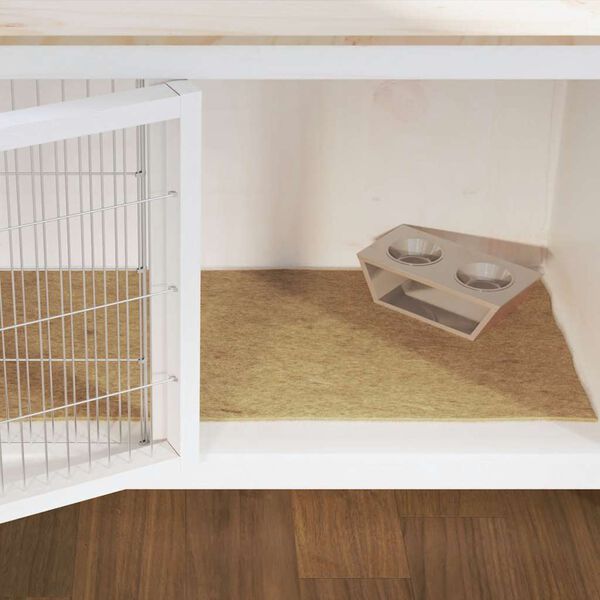 vidaXL Конопена постелка за гризачи 1x25 m 5 mm