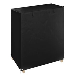 vidaXL Калъф за пейка люлка, 8 капси, 125x90x135/165 см, полиетилен