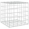 vidaXL Габион с 3,5 мм тел и мрежа 10x10 см 50x50x50 см