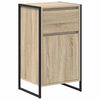 vidaXL Служебен шкаф Дъб сонома 43 x 36 x 75,5 см Инженерна дървесина