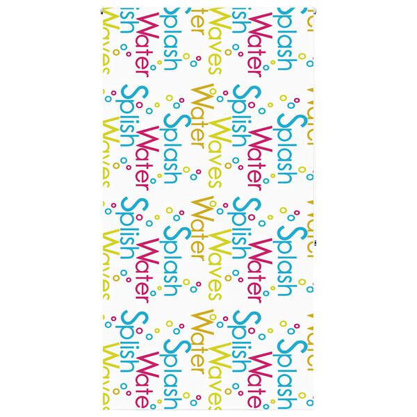 vidaXL Душ ролетна щора 130x240 см Ширина на плата 126 см