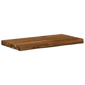 vidaXL Правоъгълен плот за маса 90 x 50 x 3,5 см Правоъгълна Натурално